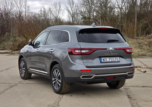 Renault Koleos cena 86900 przebieg: 86500, rok produkcji 2018 z Warszawa małe 781